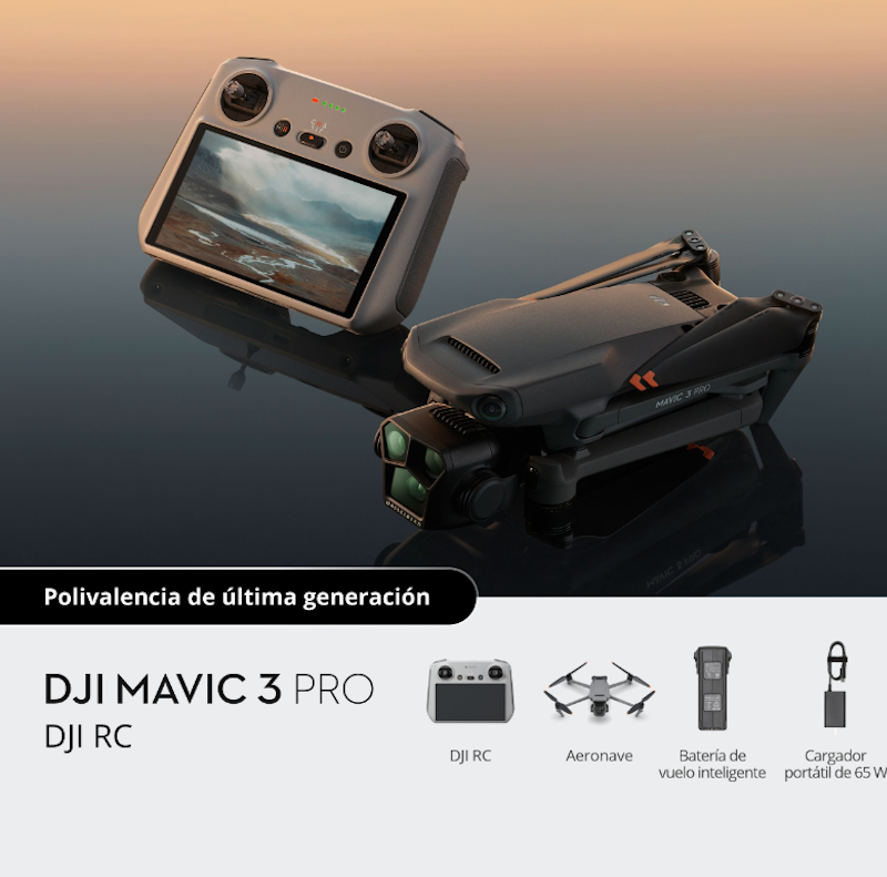 Pack DJI Mavic 3 Pro Cine Premium (DJI RC Pro) Pack DJI Mavic 3 Pro Cine Premium (DJI RC Pro)